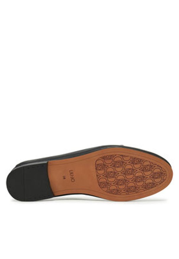 Liu Jo Loafersy SA5037 P0062 Czarny. Kolor: czarny. Materiał: skóra