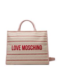 Love Moschino - Torebka LOVE MOSCHINO. Kolor: różowy