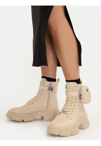 Steve Madden Trapery Tanker-P SM11001615-04004-299 Beżowy. Kolor: beżowy. Materiał: materiał #10