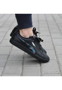 Buty lifestyle damskie Puma Vikky v3 Winter Wonderland 392489 02. Kolor: czarny. Model: Puma Vikky #1