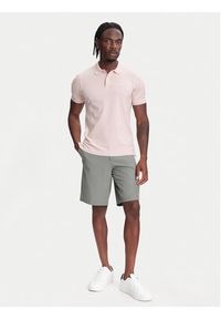 United Colors of Benetton - United Colors Of Benetton Polo 3WG9U301Z Różowy Slim Fit. Typ kołnierza: polo. Kolor: różowy. Materiał: bawełna