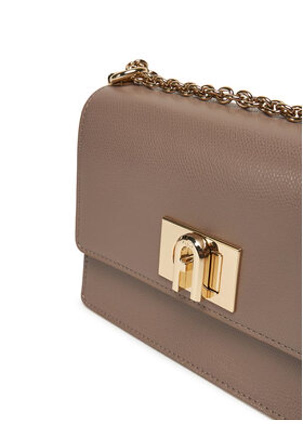 Furla Torebka 1927 Mini BAFKACO ARE000 2572S Szary. Kolor: szary. Materiał: skórzane