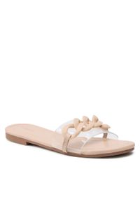 Klapki DeeZee LS5712-03 Beige. Kolor: beżowy #1