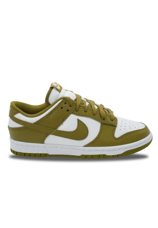Nike - Buty Dunk Low Retro Rozmiar. Zapięcie: sznurówki. Kolor: biały. Materiał: tkanina, skóra, materiał, syntetyk, guma. Szerokość cholewki: normalna. Sport: turystyka piesza
