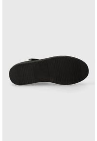 Guess sneakersy TRANI kolor czarny FM7TRA ELE12. Nosek buta: okrągły. Zapięcie: sznurówki. Kolor: czarny. Materiał: guma #2