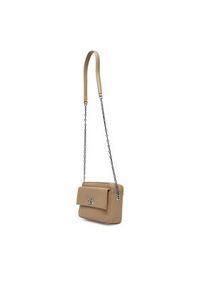 Calvin Klein Torebka Ck Pocket Camera Bag K60K613089 Brązowy. Kolor: brązowy. Materiał: skórzane
