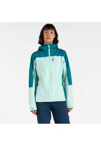 DARE 2B - Kurtka przeciwdeszczowa damska Mountain Series. Kolor: zielony. Materiał: materiał. Sport: wspinaczka, turystyka piesza #1