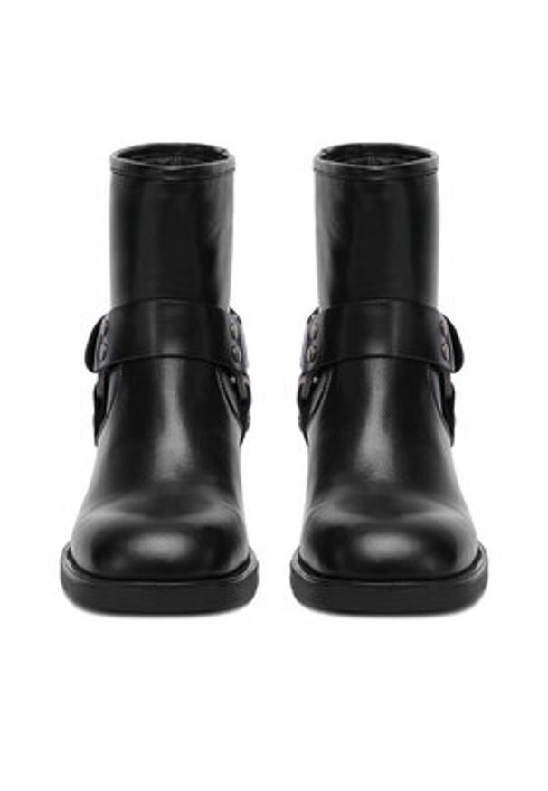 G-Star RAW - G-Star Raw Botki EO-EYLUL-4769 Czarny. Kolor: czarny. Materiał: skóra