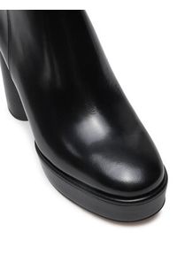 MICHAEL Michael Kors Botki Carlisle Leather Platform Boot 40F4CLME1L Czarny. Kolor: czarny. Materiał: skóra. Obcas: na platformie #3