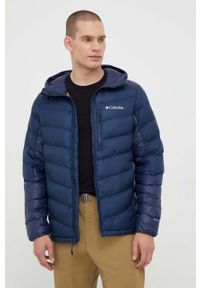 columbia - Columbia kurtka sportowa Labyrinth Loop Hooded Ja kolor granatowy zimowa 1957343. Kolor: niebieski. Materiał: skóra, materiał, włókno. Sezon: zima. Styl: sportowy #2