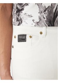Versace Jeans Couture Jeansy 80GAB5S0 CEWCA Biały Slim Fit. Kolor: biały #4