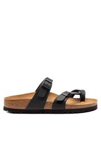 Birkenstock Japonki Mayari 0071793 Czarny. Kolor: czarny. Materiał: skóra