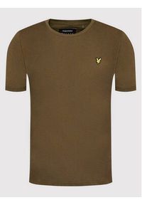 Lyle & Scott T-Shirt Plain TS400VOG Zielony Regular Fit. Kolor: zielony. Materiał: bawełna