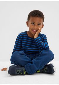 bonprix - Dżinsy termiczne na podszewce z dżerseju, regular fit, straight. Kolor: niebieski #2