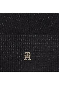 TOMMY HILFIGER - Tommy Hilfiger Czapka Th Evening Beanie AW0AW15319 Czarny. Kolor: czarny. Materiał: syntetyk #2