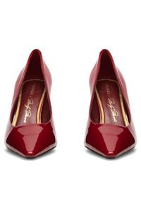 Gino Rossi Szpilki NEL-SLT623-61 Czerwony. Kolor: czerwony. Materiał: skóra, lakier. Obcas: na szpilce #3