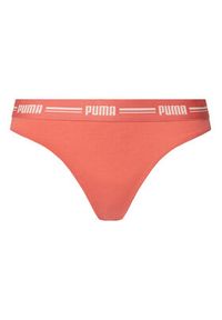 Puma Komplet 2 par stringów 907850 Koralowy. Kolor: pomarańczowy. Materiał: bawełna #3
