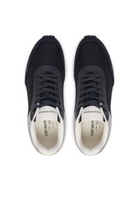 Emporio Armani Sneakersy EM004839 AF24321 MB617 Granatowy. Kolor: niebieski. Materiał: materiał #5
