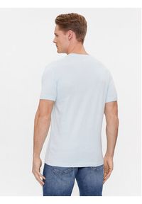 Calvin Klein Jeans T-Shirt J30J324647 Niebieski Slim Fit. Kolor: niebieski. Materiał: bawełna