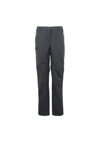 Regatta - Damskie Spodnie Turystyczne Chaska III Z Zamkiem Błyskawicznym. Kolor: szary. Sezon: lato. Sport: turystyka piesza #1