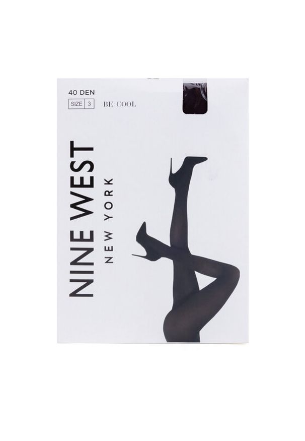 Nine West Rajstopy 9WB-003-SS25 Brązowy. Kolor: brązowy. Materiał: materiał, poliamid