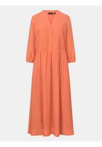 JOOP! Sukienka letnia 30042067 Pomarańczowy Regular Fit. Kolor: pomarańczowy. Materiał: lyocell. Sezon: lato #4