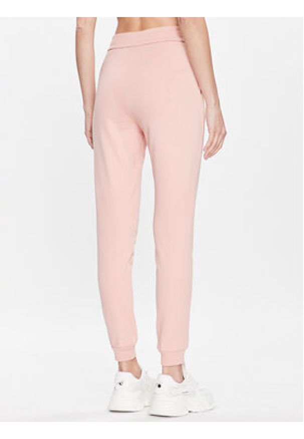 Armani Exchange Spodnie dresowe 3RYP94 YJCZZ 14AO Różowy Regular Fit. Kolor: różowy. Materiał: bawełna