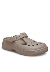 Crocs Klapki Classic Mary Jane Clog 210581 Brązowy. Kolor: brązowy #4