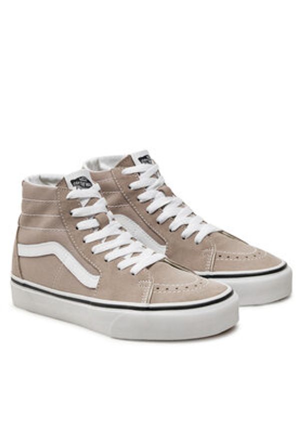 Vans Tenisówki Sk8-Hi Tapered VN0009QPHCZ1 Beżowy. Kolor: beżowy. Materiał: skóra, zamsz
