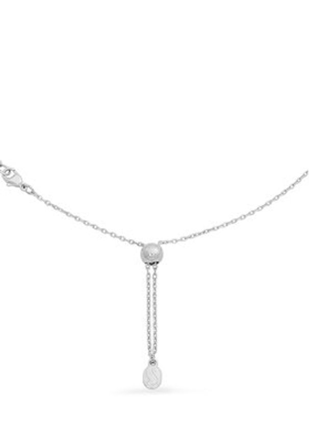 Swarovski Naszyjnik 5751250 Srebrny. Materiał: metalowe. Kolor: srebrny