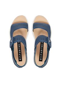 Hispanitas Sandały HV264636 C003 Granatowy. Kolor: niebieski. Materiał: materiał #3