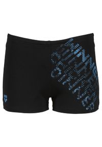 Szorty Kąpielowe Arena Rhyming Junior. Kolor: czarny. Materiał: materiał, poliamid, elastan