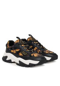 Versace Jeans Couture Sneakersy 79VA3SVG Czarny. Kolor: czarny. Materiał: skóra #6