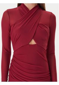 BARDOT - Bardot Sukienka wieczorowa Veria 59987DB Bordowy Regular Fit. Kolor: czerwony. Materiał: syntetyk. Styl: wizytowy #2