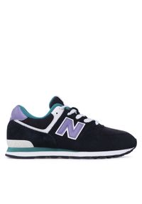 New Balance Sneakersy GC574NV1 Czarny. Kolor: czarny. Materiał: skóra. Model: New Balance 574