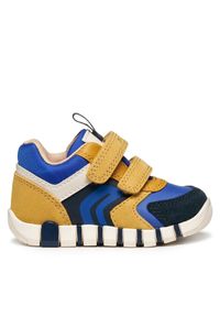 Sneakersy Geox. Kolor: żółty