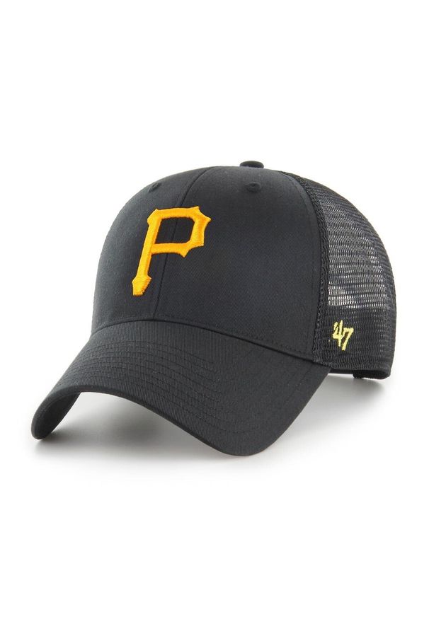 47 Brand - Brand `47 czapka z daszkiem Pittsburgh Pirates B-BRANS20CTP-BKC czarny OSFM. Kolor: czarny