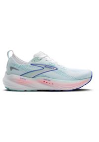 Buty do biegania Kobieta Brooks Glycerin 22 biały. Kolor: biały. Sport: bieganie