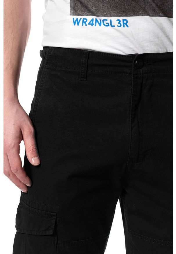 Lee - LEE SPODNIE MĘSKIE FATIGUE PANT BLACK L73ACJ01 112120319. Materiał: tkanina, materiał. Wzór: jednolity