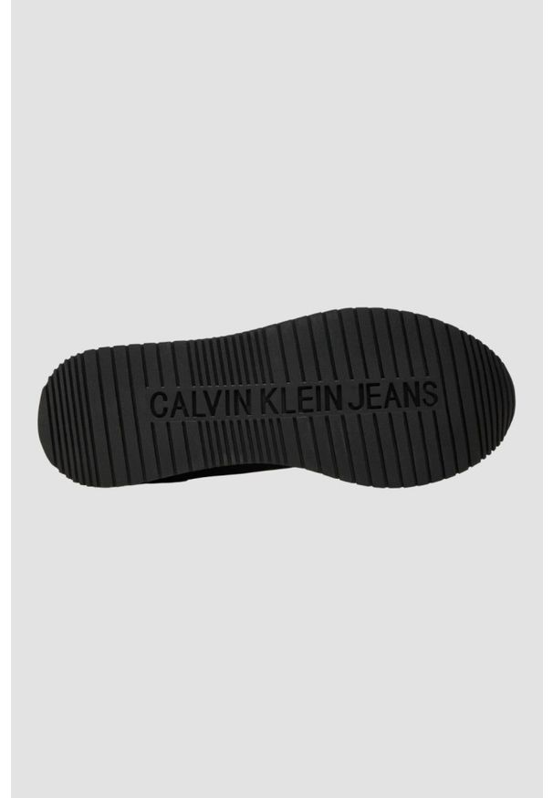 Calvin Klein - CALVIN KLEIN Czarne sneakersy damskie, Rozmiar 38. Kolor: czarny