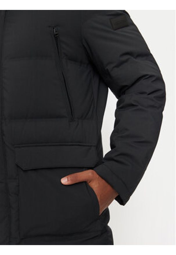 Hechter Paris Kurtka puchowa 50168 142205 Czarny Regular Fit. Kolor: czarny. Materiał: syntetyk