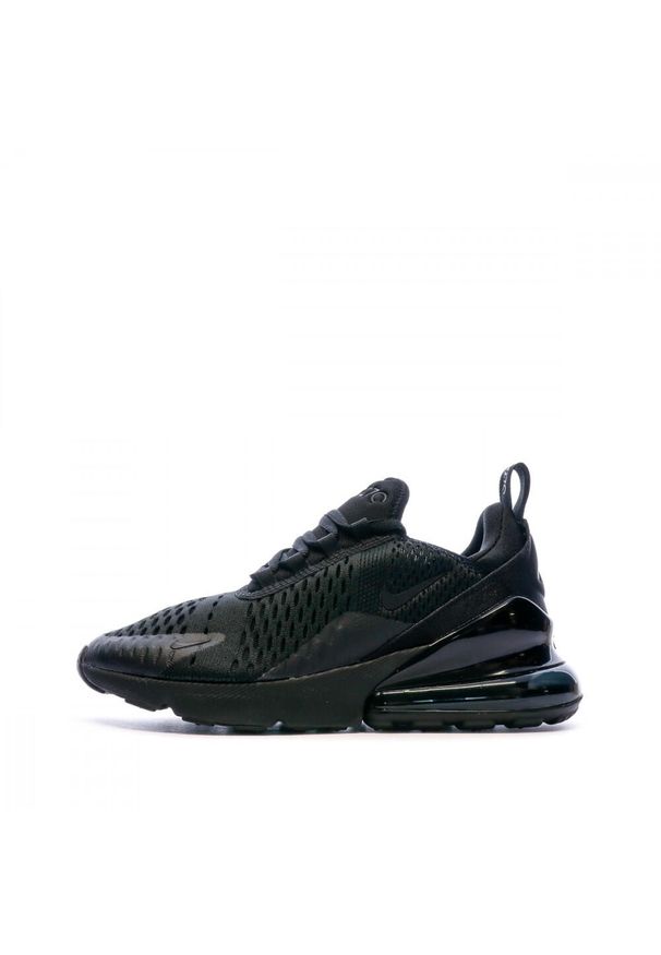 Buty Dorosły Nike Air Max 270 czarny. Okazja: na co dzień. Kolor: czarny. Materiał: syntetyk, tkanina, materiał. Styl: casual