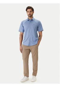 BOSS Koszula Excurse S 50554450 Błękitny Regular Fit. Kolor: niebieski. Materiał: bawełna #5