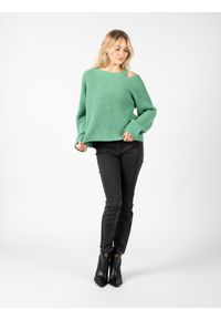 Pinko Sweter "Marsala" | 1G189N A08G | Kobieta | Zielony. Kolor: zielony. Materiał: wełna, poliester, wiskoza, poliamid, kaszmir #5