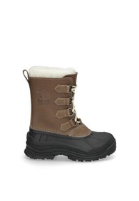 Damskie buty zimowe Kamik Alborg. Kolor: brązowy. Sezon: zima. Styl: elegancki #1