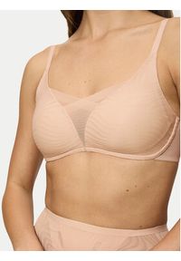Triumph Biustonosz bezfiszbinowy Shape Smart Ellipse 10222278 Beżowy. Kolor: beżowy. Materiał: syntetyk