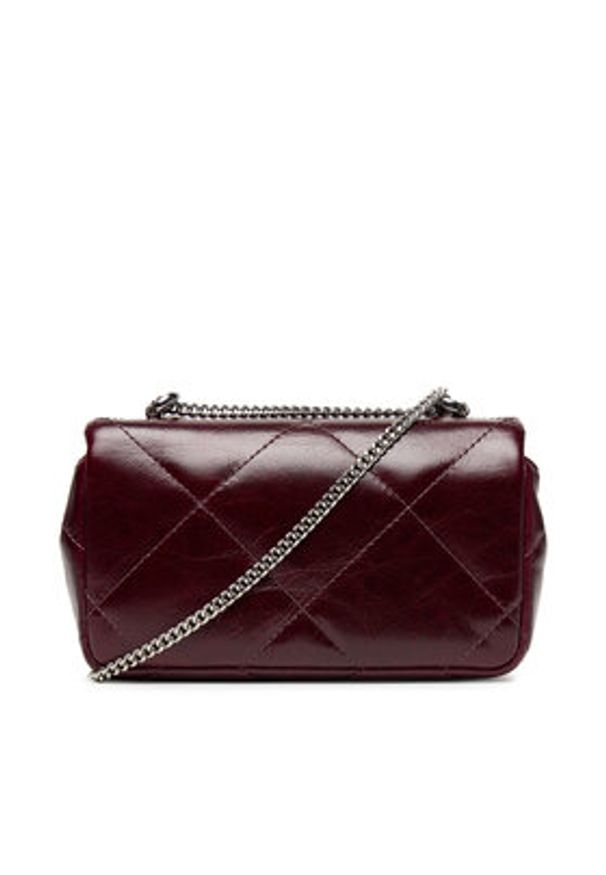 Tory Burch Torebka 169327 Bordowy. Kolor: czerwony. Materiał: skórzane