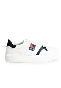 Baldinini Sneakersy | 097900XVIVI | Mężczyzna | Biały. Kolor: biały. Materiał: skóra. Wzór: aplikacja #2