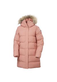 Parka damska z kapturem Helly Hansen Blossom. Typ kołnierza: kaptur. Kolor: różowy. Sezon: zima #1