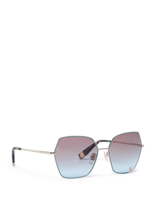 Furla Okulary przeciwsłoneczne Sunglasses SFU599 WD00047-MT0000-1246S-4-401-20-CN-D Niebieski. Kolor: niebieski